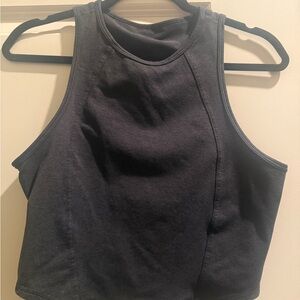 Women's Black Sleeveless Top